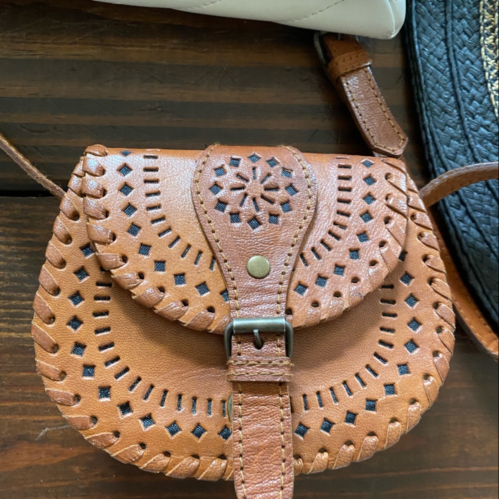 Cleobella mini crossbody purse